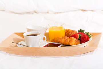 Wall Mural - breakfast in bed