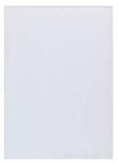 Wall Mural - Piece of white blank paper