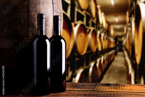Board z aluminiowym obramowaniem Czerwone wino