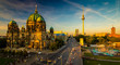 canvas print picture - Berlin - city view