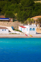 Fototapete - Javea Xabia Playa la Barraca Portichol Alicante Spain