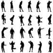 © majivecka - Vector silhouettes of gay.