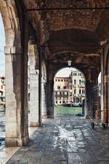 Wall Mural - Deatil old architecture in Venice