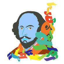 Illustration Of William Shakespeare