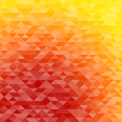Poster - Abstract triangle mosaic gradient background