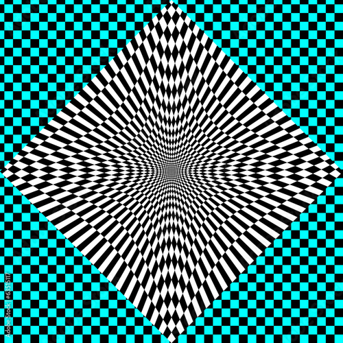 Board z aluminiowym obramowaniem Ilustracja psychiczna