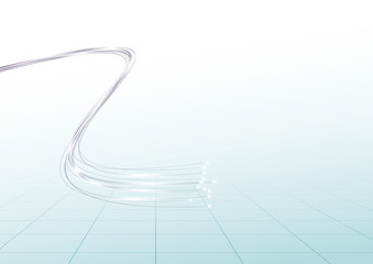 Wall Mural - Broadband cable concept background