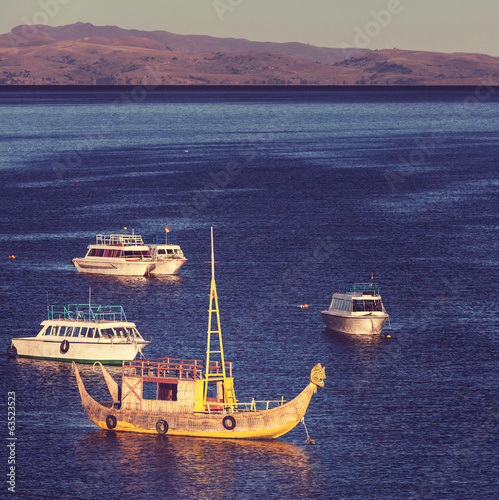 Board z aluminiowym obramowaniem Titicaca