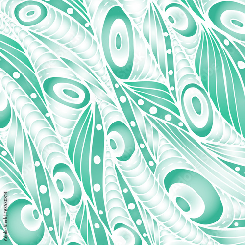 Naklejka dekoracyjna Decorative waves background.