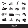 © martin951 - types of pasta food eps10
