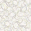 © ka_lou - Elegant stylish abstract floral wallpaper. Seamless pattern