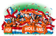 Netherlands soccer fans
