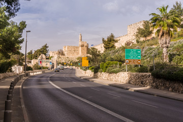 Fototapete - Tower of David