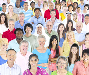 Poster - Multiethnic Group of People