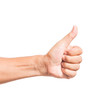 © Satit _Srihin - hand thumb up like concept isolated