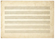© LiliGraphie - grungy blank paper sheet for musical notes