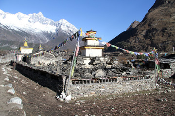 Sticker - Buddhist monastery