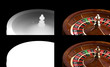 3D Casino Roulette with Alpha channel and Z-Depth