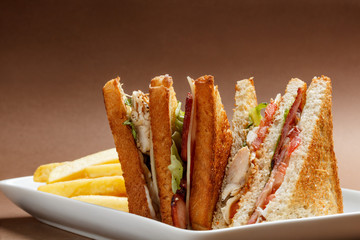 Canvas Print - Club sandwich