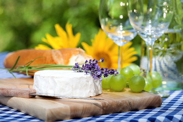 Canvas Print - Summer lunch