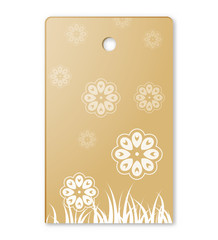 Wall Mural - the flower theme label