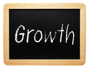 Wall Mural - Growth chalkboard