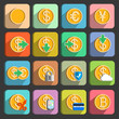 © Macrovector - Icons set for electronic payments and transactions