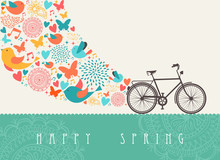 Springtime Bicycle Concept