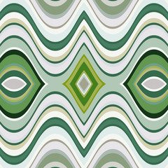 Poster - Vector Seamless Abstract Wavy Background