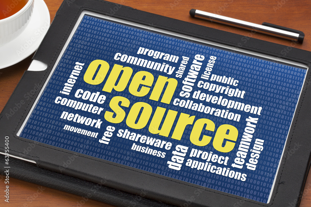 open source word cloud の Stock フォト | Adobe Stock