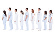 © Andrey Popov - large group of medical staff standing in a queue