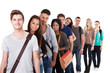 © Andrey Popov - Confident College Students Standing In A Queue