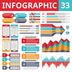 Set of Infographics Elements for presentation