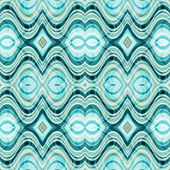 Poster - Vector Seamless Abstract Wavy Background