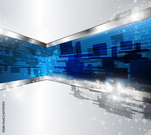 Abstract background blue