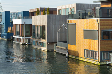 Wall Mural - houses at the waterfront