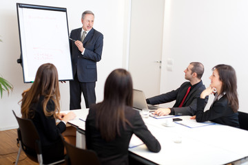 Canvas Print - Business meeting in the office