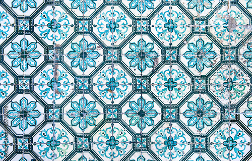 Fotoboard na płycie Azulejos, tradycyjne portugalskie kafelki