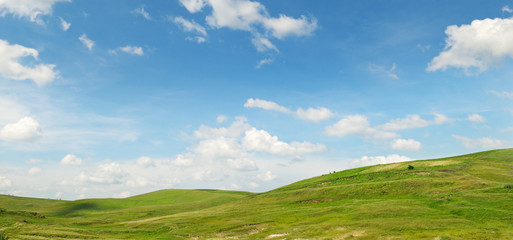 Wall Mural - hills and sky