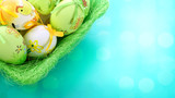 Fototapeta Storczyk - Easter decoration
