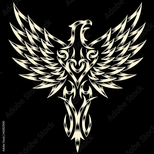 Board z aluminiowym obramowaniem Orzeł heraldyczny