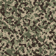 Seamless digital universal camo