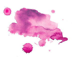 Wall Mural - colorful retro vintage abstract watercolour / aquarelle art hand