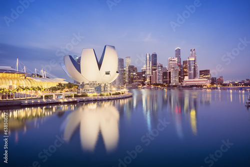 Tapeta ścienna Zatoka marina, singapur