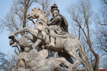 King John III Sobieski Monument In Lazienki Park In Warsaw