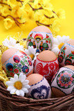 Fototapeta Storczyk - Easter basket