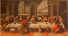 Bologna - Last Supper Of Christ By Cesare Conegliano
