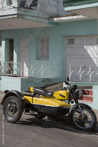 Naklejka - mata magnetyczna na lodówkę Island of Cuba