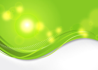 Abstract Green Background