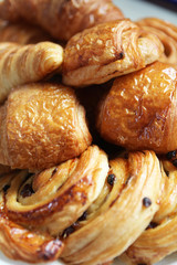 Pile of french pastry